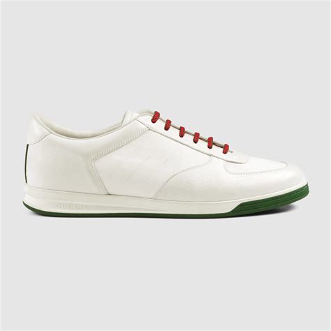 mens gucci white sneakers|classic Gucci sneakers for men.